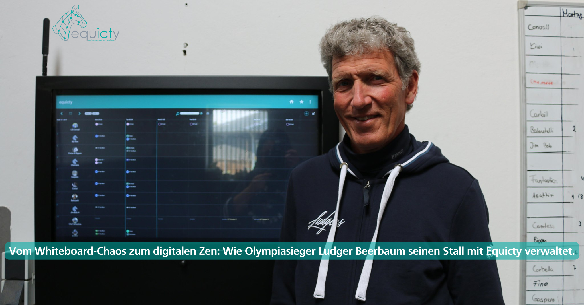 Wie Olympiasieger Ludger Beerbaum seinen Stall mit Equicty verwaltet